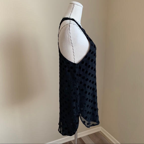 Stone Cold Fox Minx Velvet Polka Dot Dress Tunic - Picture 4 of 10